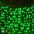 Гирлянда светодиодный занавес 2x1 м., 200 LED, зеленый, без мерцания, черный ПВХ провод 24В. 04-3284