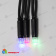 Гирлянда Нить 10 м., 120 LED, мульти, с мерцанием, черный резиновый провод (Каучук), с защитным колпачком. 10-3737.