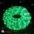 Светодиодный дюралайт LED, 2-х проводной, зеленый, без мерцания, кратность резки 1 метр, диаметр 13 мм, 220В, 100 м. 07-3991