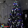 Светодиодная гирлянда "Роса", 2 м., 10 нитей, 200 LED, мульти, прозрачный провод. 10-3743.