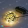 Гирлянда светодиодная "Роса", 30м. 300 LED. Теплый белый свет. Провод зеленый. 10-3818