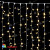 Гирлянда светодиодный занавес 2x3 м., 420 LED, с мерцанием Холодный Белый, Теплый Белый, белый провод (ПВХ). 03-4141