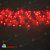 Гирлянда Бахрома, 3х0.5 м., 112 LED, красный, без мерцания, белый резиновый провод (Каучук), с защитным колпачком. 07-3486