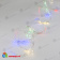 Светодиодная гирлянда "Роса", 1.2 м., 10 нитей, 120 LED, мульти, прозрачный провод. 10-3742.