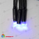 Гирлянда Нить 10 м., 120 LED, синий, с контроллером, черный резиновый провод (Каучук), с защитным колпачком. 10-3787