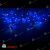 Гирлянда Бахрома 2.4х0.6 м., 88 LED, синий, с мерцанием, белый провод (пвх), с защитным колпачком. 11-1951