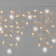 Гирлянда Бахрома 3х0.6м., 144 LED, теплый белый, с мерцанием, прозрачный ПВХ провод с защитным колпачком. 16-1028