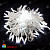 Гирлянда Нить 10 м., 100 LED, Холодный Белый, с мерцанием Холодный Белый, белый провод (каучук). 03-4149