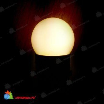 Светодиодная лампа для белт-лайт, d=45 мм., E27, 2Вт, теплый белый. 07-3567
