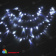 Гирлянда Нить 10 м., 100 LED, Холодный Белый, с мерцанием Холодный Белый, прозрачный ПВХ провод с защитным колпачком, 220В, 06-3160