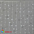 Гирлянда Занавес Облегченный 2 x 1 м Белый 220В, 200 LED, провод Прозрачный ПВХ, IP54 04-5350