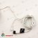 Светодиодные Дреды 1.5 м. 288 LED, теплый белый, без мерцания, белые ветки. 07-3220