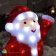 Светодиодная фигура акрил "Дед Мороз" 55х13х27 см, холодный белый. 12-1503