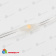 Гирлянда светодиодная "Полоса", 10м. 100 LED. Теплый белый свет. Провод прозрачный. 10-3618