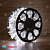 Гирлянда Led Клип-лайт 12 V, прозрачный пвх, 150 мм, цвет диодов Холодный Белый Flashing (Холодный Белый) 14-2384