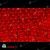 Светодиодная сетка, 2х2м., 288 LED, красный, без мерцания, черный провод (пвх). 11-2011