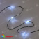 Гирлянда светодиодная "Роса", 200м. 2000 LED. Белый свет. Провод зеленый. 10-3816