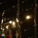 Гирлянда светодиодный занавес 3х2 м., 240 LED, теплый белый, с мерцанием, черный резиновый провод (Каучук), с защитным колпачком. 10-3719.