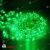 Гирлянда на деревья, Клип-лайт 100м, 667 LED, 12B, зеленый, с мерцанием, прозрачный провод, с защитным колпачком. 11-1600