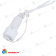Гирлянда Нить 10 м., 120 LED, холодный белый, без мерцания, белый резиновый провод (Каучук), с защитным колпачком. 10-3735.