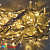 Гирлянда Нить 20 м, 200 LED, теплый белый, без мерцания, белый резиновый провод. 220В, 13-2091