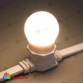 Светодиодная лампа для белт-лайт, d=45 мм., E27, 2Вт, белый. 06-3251
