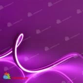 Светодиодная лента гибкая герметичная 6мм x 5м., фиолетовый.10-3777
