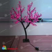 Светодиодное дерево Сакура высота 1.5 м., 450 LED, розовый. 13-1235