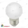 Светодиодная лампа для белт-лайт матовая, d=45 мм., E27, теплый белый свет (3000k). 10-3751.