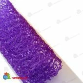 Декоративная сетка Фиолетовая в Рулоне, Гибкий ПВХ, 10x1 м. 07-3705