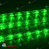 Светодиодный дюралайт LED, 2-х проводной, зеленый, без мерцания, кратность резки 1 метр, диаметр 13 мм, 220В, 100 м. 06-3164