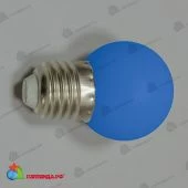 Светодиодная лампа для белт-лайт, d=45 мм., E27, 3Вт, синий. 13-1226