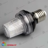 Светодиодная лампа для белт-лайт Строб-лампа, d=46 мм., E27, 3Вт, белый. 06-3253